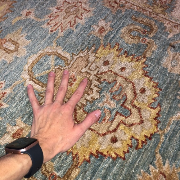 Authentic Peshawar Silk Oriental 10ft Runner - Picture 4 of 12